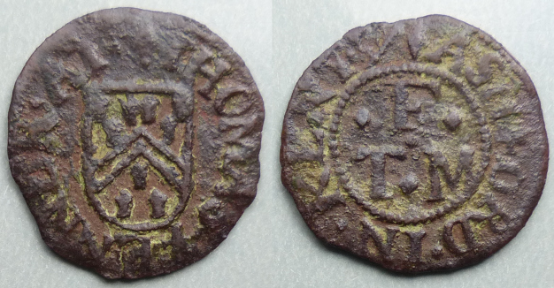 Ashford, Thomas Fenner 1657 farthing